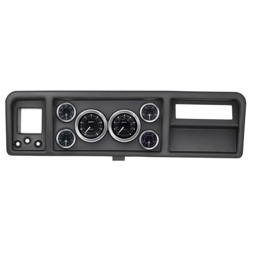 Autometer Direct Fit Dash Kit, Ford Truck 73-79, Tach/Mph/Fuel/Oilp/Wtmp/Volt, Chrono, Chrono