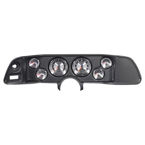 Autometer Direct Fit Dash Kit, Camaro 70-78, Tach/Mph/Fuel/Oilp/Wtmp/Volt, American Muscle, American