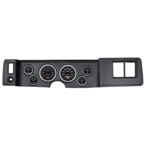 Autometer Direct Fit Dash Kit, Camaro 79-81, Tach/Mph/Fuel/Oilp/Wtmp/Volt, Cobalt, Cobalt