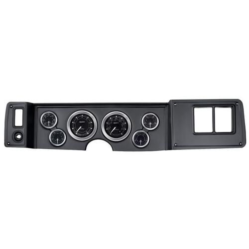 Autometer Direct Fit Dash Kit, Camaro 79-81, Tach/Mph/Fuel/Oilp/Wtmp/Volt, Chrono, Chrono