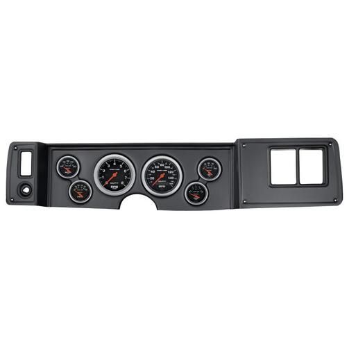 Autometer Direct Fit Dash Kit, Camaro 79-81, Tach/Mph/Fuel/Oilp/Wtmp/Volt, Sport-Comp, Sport-Comp