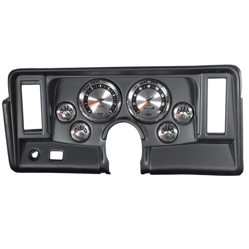 Autometer Direct Fit Dash Kit, Nova 69-76, Tach/Mph/Fuel/Oilp/Wtmp/Volt, American Muscle, American M