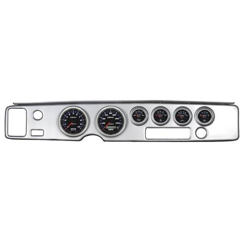 Autometer Direct Fit Dash Kit, Firebird 70-81, Tach/Mph/Fuel/Oilp/Wtmp/Volt, Cobalt, Cobalt