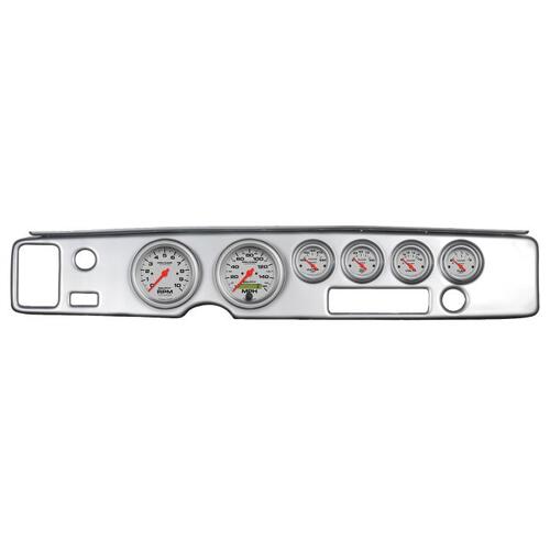 Autometer Direct Fit Dash Kit, Firebird 70-81, Tach/Mph/Fuel/Oilp/Wtmp/Volt, Ultra-Lite, Ultra-Lite