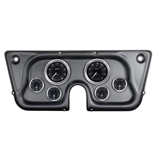 Autometer Direct Fit Dash Kit, Chev Trk C/K/K5/Subrbn 67-72, Rpm/Mph/Fuel/Oilp/Wtmp/Bat, Chrn, Chron