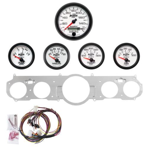 Autometer Direct Fit Dash Kit, Mustang 65-66, Mph/Fuel/Oilp/Wtmp/Bat, Phantom Ii, Phantom Ii