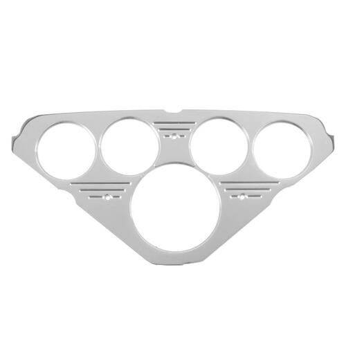 Autometer Dash Panel, Chevy Truck 55-59, 1 X 3-1/8", 4 X 2-1/16", Billet, Mounting Solutions