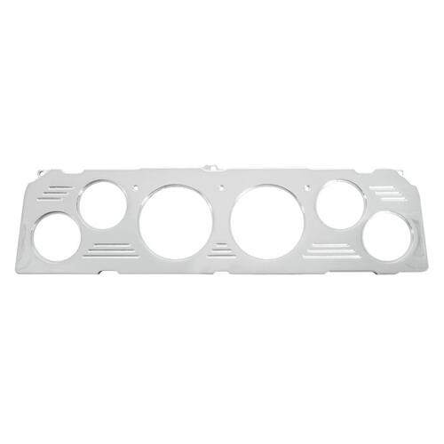 Autometer Dash Panel, Chevy Truck 64-66, 2 X 3-1/8", 4 X 2-1/16", Billet, Mounting Solutions