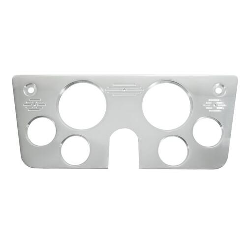 Autometer Dash Panel, Chevy Truck 67-72, 2 X 5", 4 X 2-5/8", Billet, Mounting Solutions