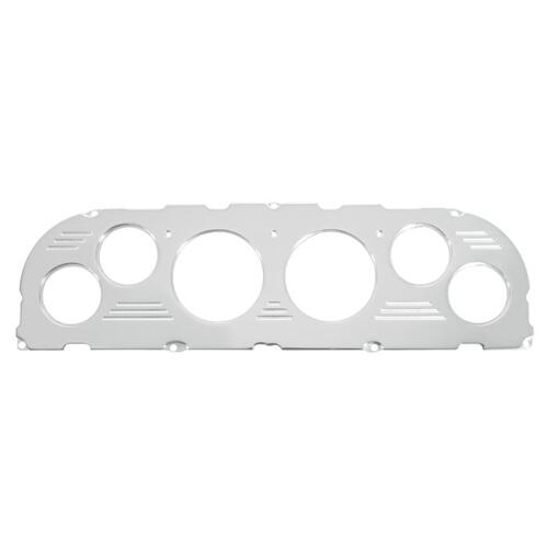 Autometer Dash Panel, Chevy Truck 60-63, 2 X 3-1/8", 4 X 2-1/16", Billet, Mounting Solutions