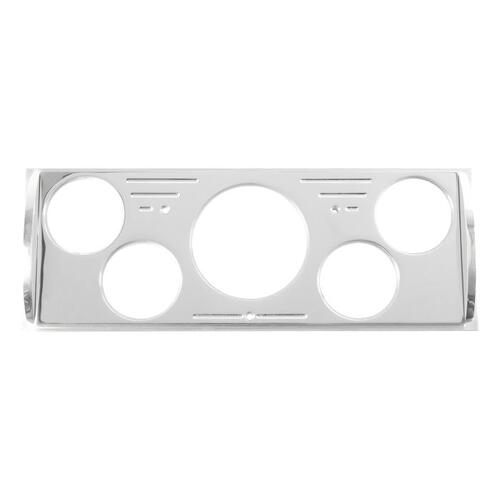 Autometer Dash Panel, Chevy Truck 40-46, 1 X 3-1/8", 4 X 2-1/16", Billet, Mounting Solutions