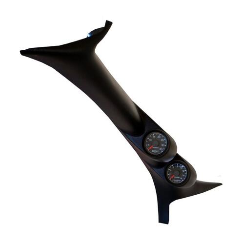 Autometer Diesel Gauge Kit, A-Pillar, Ford 99-07, Boost/Egt, 35Psi/1600ºf, Fact. Match, Ford Factory