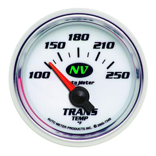 Autometer Gauge, Transmission Temp, 2 1/16", 100-250ºf, Electric, Nv, Nv