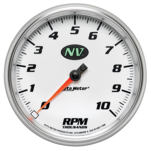 Autometer Gauge, Tachometer, 5", 10K Rpm, In-Dash, Nv, Nv