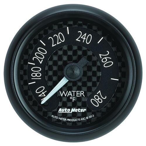 Autometer Gauge, Water Temp, 2 1/16", 280ºf, Mech, Gt, Gt