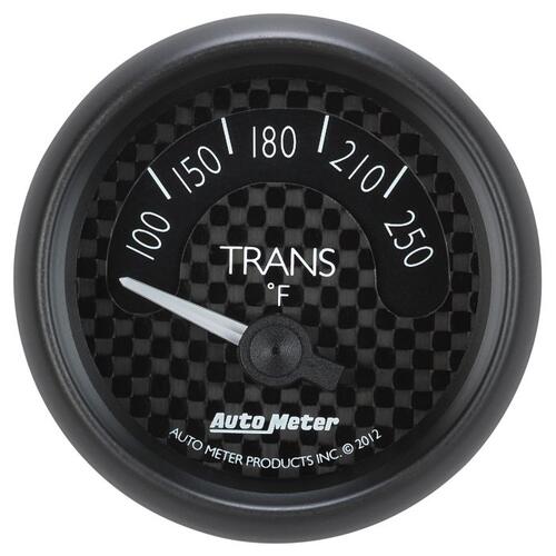 Autometer Gauge, Trans Temp, 2 1/16", 250ºf, Elec, Gt, Gt