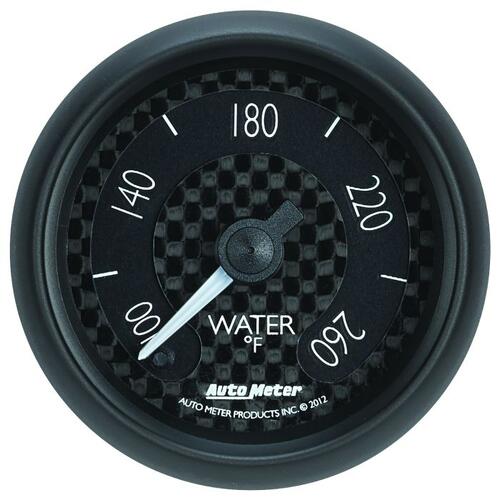 Autometer Gauge, Water Temp, 2 1/16", 260ºf, Digital Stepper Motor, Gt, Gt