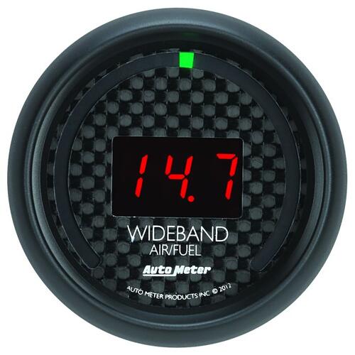 Autometer Gauge, Air/Fuel Ratio-Wideband, Street, 2 1/16", 10:1-17:1, Digital, Gt, Gt