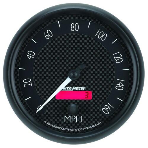 Autometer Gauge, Speedometer, 5", 160Mph, Elec. Programmable, Gt, Gt