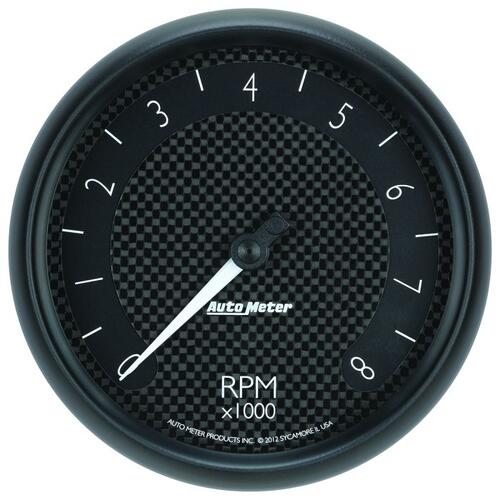 Autometer Gauge, Tachometer, 5", 8K Rpm, In-Dash, Gt, Gt