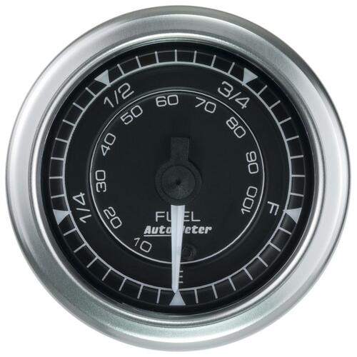 Autometer Gauge, Fuel Level, 2 1/16", 0-280Ω Programmable, Chrono, Chrono