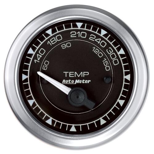Autometer Gauge, Temp, 2 1/16", 300ºf, Elec,  Chrono, Chrono