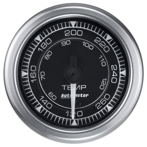 Autometer Gauge, Temp, 2 1/16", 120-280ºf, Digital Stepper Motor, Chrono, Chrono