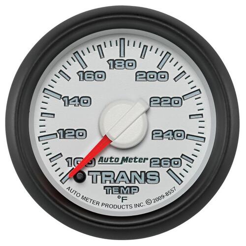 Autometer Gauge, Trans Temp, 2 1/16", 100-260ºf, Stepper Motor, Ram Gen 3 Fact. Match, Gen 3 Dodge F