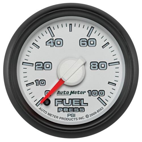 Autometer Gauge, Fuel Press, 2 1/16", 100Psi, Digital Stepper Motor, Ram Gen 3 Fact. Match, Gen 3 Do