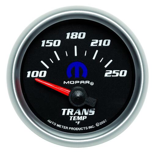 Autometer Gauge, Transmission Temp, 2 1/16", 100-250ºf, Electric, Black, Mopar, Mopar
