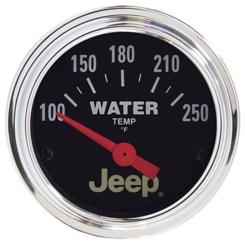 Autometer Gauge, Water Temp, 2 1/16", 250ºf, Elec, Jeep, Jeep
