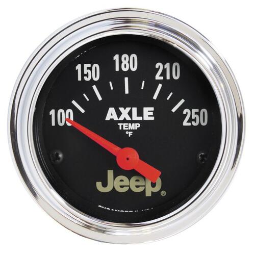Autometer Gauge, Axle Temp, 2 1/16", 250ºf, Elec, Jeep, Jeep