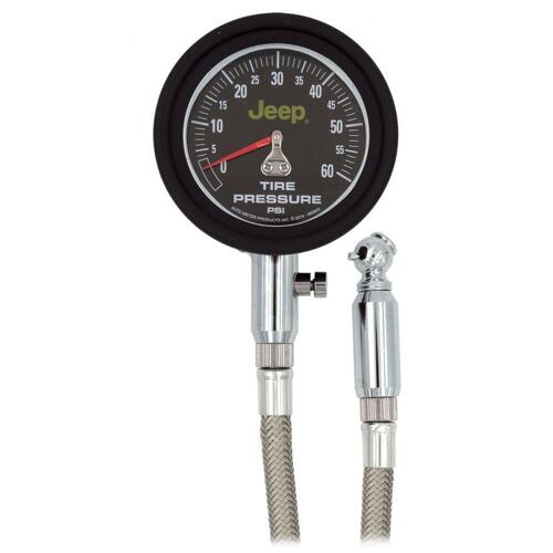Autometer Gauge, Tire Pressure, 0-60Psi, Jeep, Analog, Jeep