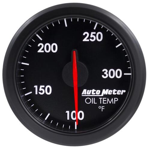 Autometer 2-1/16" Oil Temp, 100-300`F, Airdrive, Black, Airdrive