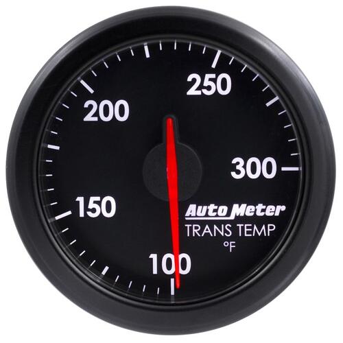 Autometer 2-1/16" Trans Temp, 100-300`F, Airdrive, Black, Airdrive
