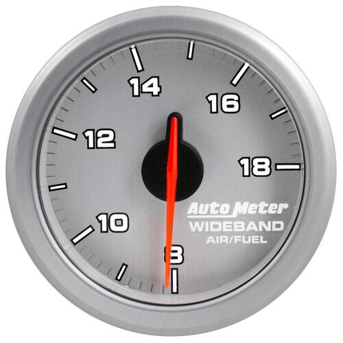 Autometer 2-1/16" Wideband A/F, Airdrive, Silver, Airdrive