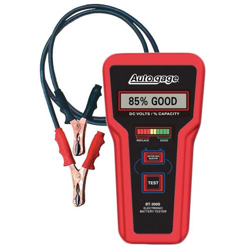 Autometer Battery Tester, 12V, Autogage