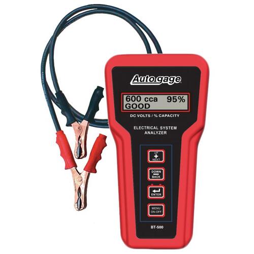 Autometer Battery Tester, 6/12/24V, Autogage, Test Equipment