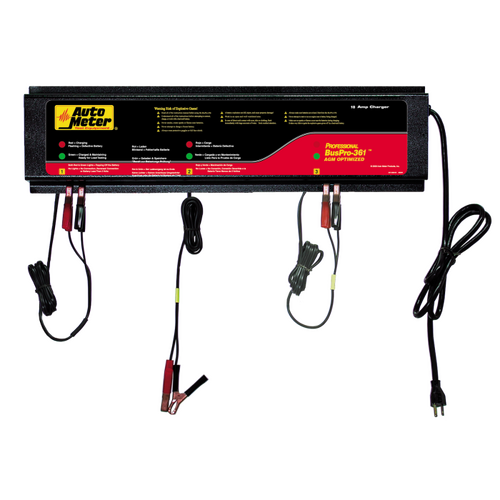 Autometer 3 Station Charger, 10 Amps/Station, 120V, Agm, Test Equipment