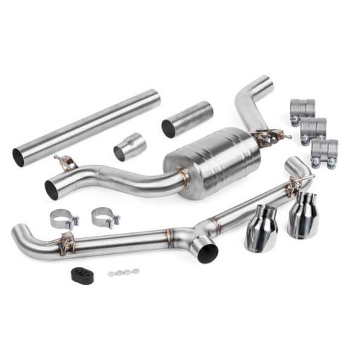 APR Exhaust System, Cat-Back, 3 in. Tubing Dia, MK7 GTI, Stainless Steel, Kit