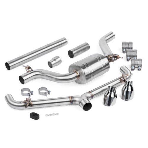 APR Exhaust System, Cat-Back, 3 in. Tubing Dia., MK7 GTI, Stainless Steel, Kit