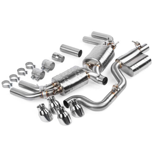 APR Exhaust System, Cat-Back, 3 in. Tubing Dia, S3 (8V), Stainless Steel, Kit