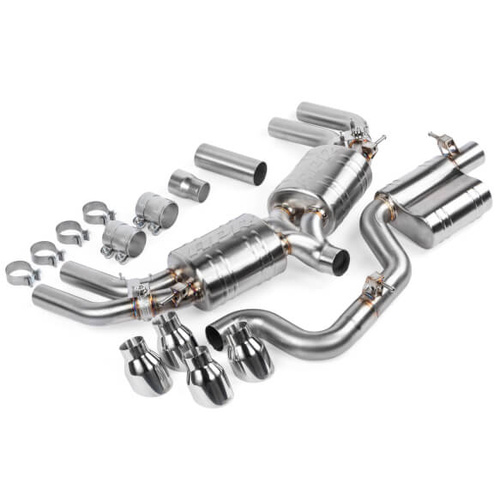 APR Exhaust System, Cat-Back, 3 in. Tubing Dia., S3 (8V), Stainless Steel, Kit