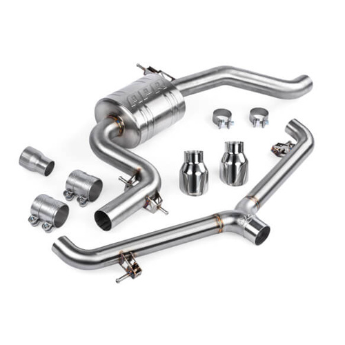APR Exhaust System, Cat-Back, 3 in. Tubing Dia., MK6 GTI, Stainless Steel, Kit