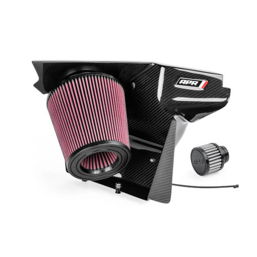 APR Air Intake Kit, Open, Carbon Fiber, Red Filter, For Audi, 3.0L, Kit