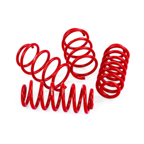 APR Lowering Springs, Coil, Front/Rear, Red Powdercoated, Volkswagen, Set of 4