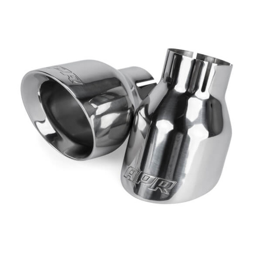 APR Tip Kit, Double Wall Exhaust Tips, 4in. in., Polished, Set of 2