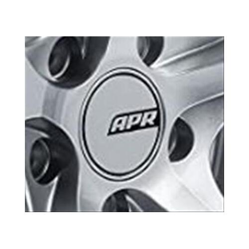 APR Wheel Center Cap, METAL, FORGED WHEELS, Silver