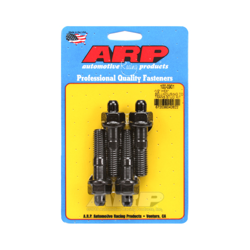 ARP Bellhousing Studs, Hex Head, 1/2-13 in. Thread Size, Chromoly, Black Oxide, 2.750 in. Length, Set of 4