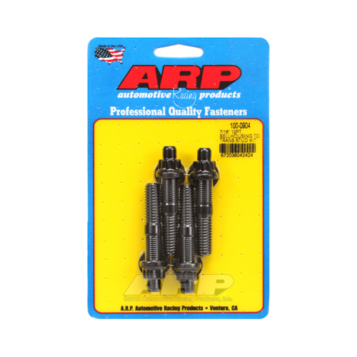 ARP Bellhousing Studs, 7/16-14 in. Thread Size, Chromoly, Black Oxide, 2.750 in. Length, Set of 4